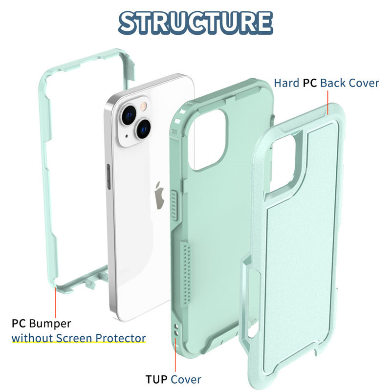 Αντικραδασμική θήκη τηλεφώνου Armor για iPhone 13 12 11 Προστασία κάμερας Υβριδικό κάλυμμα TPU για iPhone 14 Pro Max 14Plus Candy Color Case