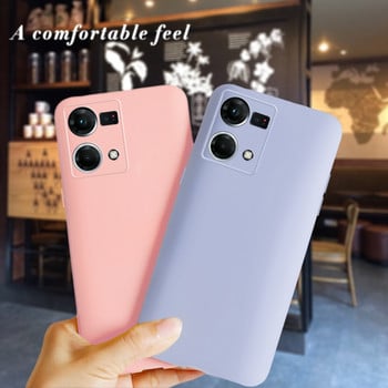 За Oppo F21 Pro Case Reno7 4G Cute Candy Matte Cover Силиконов мек Fundas калъф за телефон за Oppo Reno 7 F21 Pro F21Pro Cover Coque