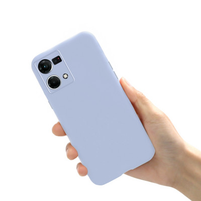 За Oppo F21 Pro Case Reno7 4G Cute Candy Matte Cover Силиконов мек Fundas калъф за телефон за Oppo Reno 7 F21 Pro F21Pro Cover Coque