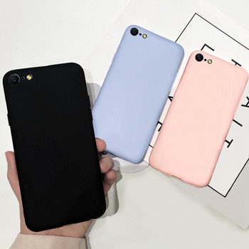 Για Oppo A57 2016 Θήκη CPH1701 Cute Mocaron Candy Έγχρωμη θήκη τηλεφώνου σιλικόνης για Oppo A57 2016 Πίσω κάλυμμα 5,2\'\' Fundas Coque