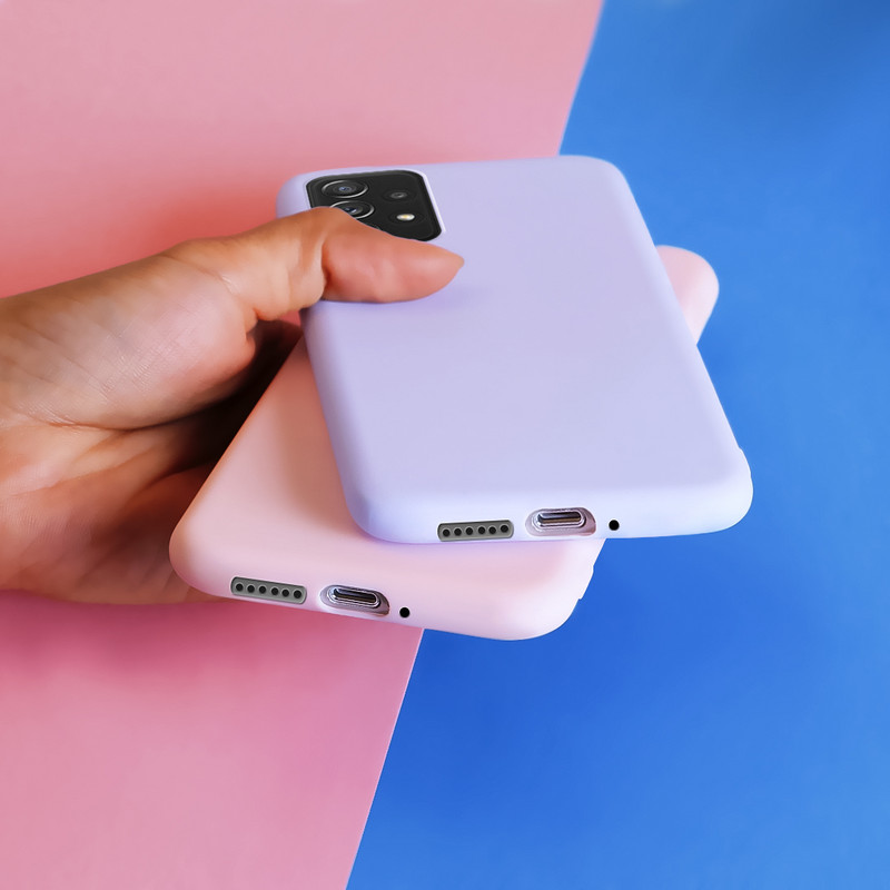 Skirtas Samsung A33 5G dėklui A336U minkštas silikoninis mielas saldainis matinis dangtelis, atsparus smūgiams telefono dėklas, skirtas Samsung Galaxy A33 5G Fundas buferiui