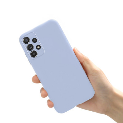 За Samsung Galaxy A23 Калъф SM-A235F Мек силиконов луксозен бонбонен матов калъф за Samsung A23 A 23 GalaxyA23 Fundas Capa Чанти