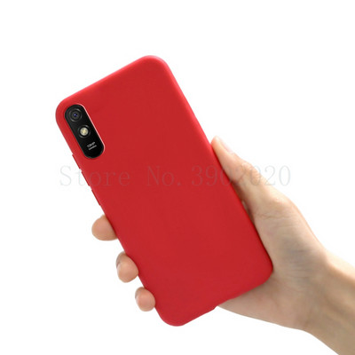 Candy silikonska maska za Redmi 9A, otporna na udarce, mekana silikonska TPU telefon, izdržljiva maska za Xiaomi Redmi 9A Case Puna zaštitna školjka