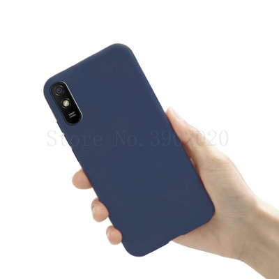 Candy silikonska maska za Redmi 9A, otporna na udarce, mekana silikonska TPU telefon, izdržljiva maska za Xiaomi Redmi 9A Case Puna zaštitna školjka
