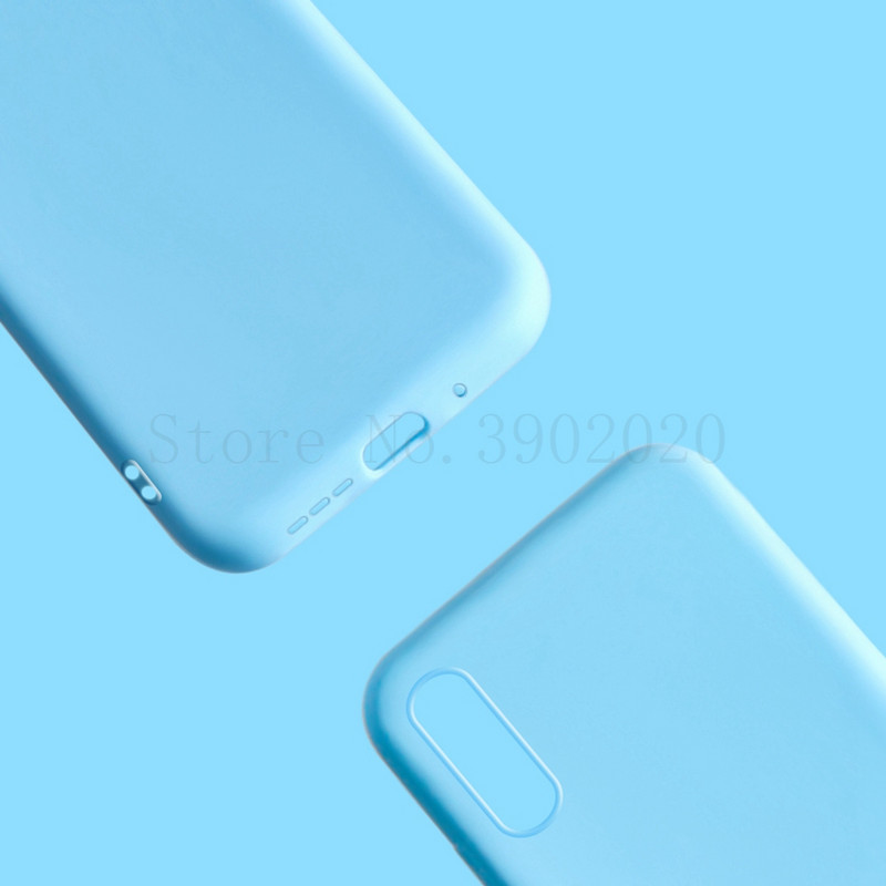 Candy silikonska maska za Redmi 9A, otporna na udarce, mekana silikonska TPU telefon, izdržljiva maska za Xiaomi Redmi 9A Case Puna zaštitna školjka