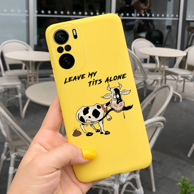 За Xiaomi Poco F3 Калъф Redmi K40 Pro Сладко покритие с рисувани бонбони Мек силиконов калъф за Xiaomi Redmi K40 Pro Plus RedmiK40 Корпус