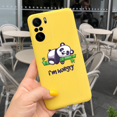 За Xiaomi Poco F3 Калъф Redmi K40 Pro Сладко покритие с рисувани бонбони Мек силиконов калъф за Xiaomi Redmi K40 Pro Plus RedmiK40 Корпус