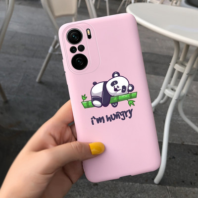 За Xiaomi Poco F3 Калъф Redmi K40 Pro Сладко покритие с рисувани бонбони Мек силиконов калъф за Xiaomi Redmi K40 Pro Plus RedmiK40 Корпус
