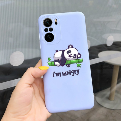 За Xiaomi Poco F3 Калъф Redmi K40 Pro Сладко покритие с рисувани бонбони Мек силиконов калъф за Xiaomi Redmi K40 Pro Plus RedmiK40 Корпус