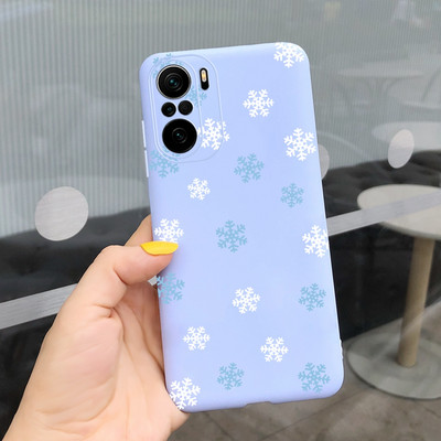 За Xiaomi Poco F3 Калъф Redmi K40 Pro Сладко покритие с рисувани бонбони Мек силиконов калъф за Xiaomi Redmi K40 Pro Plus RedmiK40 Корпус