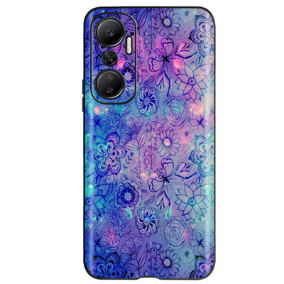 За Infinix Hot 20 20i Калъф X6826 X6826B X665C X665E Луксозно боядисано покритие Мек TPU телефон Csse За Infinix Hot 20i Hot20 i Броня