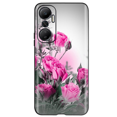 За Infinix Hot 20 20i Калъф X6826 X6826B X665C X665E Луксозно боядисано покритие Мек TPU телефон Csse За Infinix Hot 20i Hot20 i Броня
