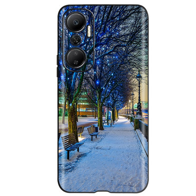 За Infinix Hot 20 20i Калъф X6826 X6826B X665C X665E Луксозно боядисано покритие Мек TPU телефон Csse За Infinix Hot 20i Hot20 i Броня