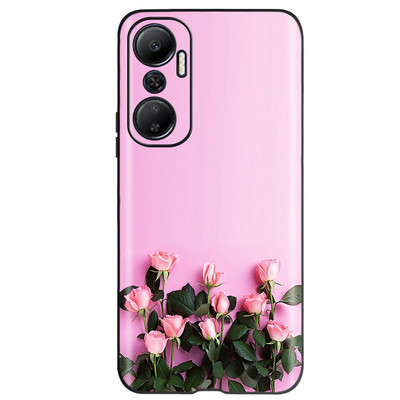 За Infinix Hot 20 20i Калъф X6826 X6826B X665C X665E Луксозно боядисано покритие Мек TPU телефон Csse За Infinix Hot 20i Hot20 i Броня