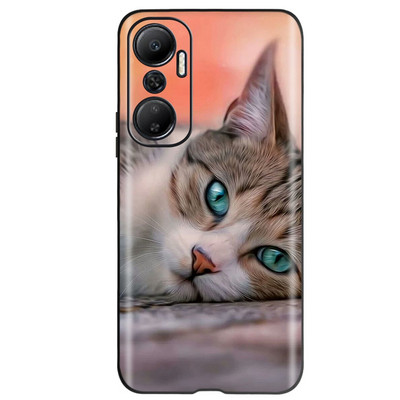За Infinix Hot 20 20i Калъф X6826 X6826B X665C X665E Луксозно боядисано покритие Мек TPU телефон Csse За Infinix Hot 20i Hot20 i Броня