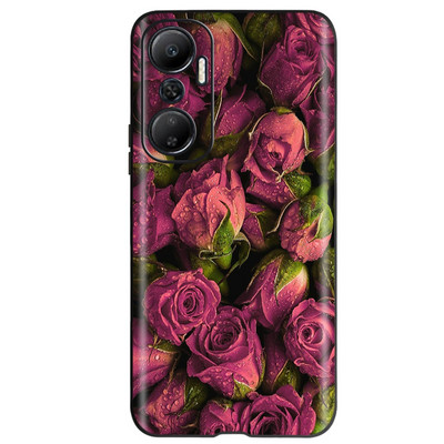 За Infinix Hot 20 20i Калъф X6826 X6826B X665C X665E Луксозно боядисано покритие Мек TPU телефон Csse За Infinix Hot 20i Hot20 i Броня