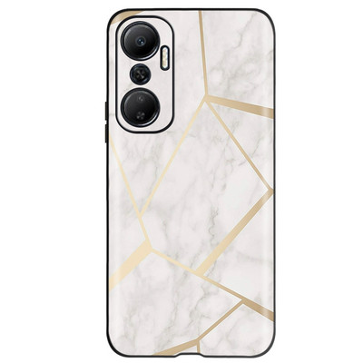 За Infinix Hot 20 20i Калъф X6826 X6826B X665C X665E Луксозно боядисано покритие Мек TPU телефон Csse За Infinix Hot 20i Hot20 i Броня