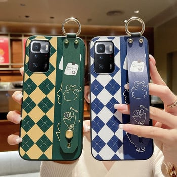 Θήκη SoCouple Wrist Strap για Redmi Note 9 Pro 10 11 7 8 Pro 9S 9t Θήκη για Xiaomi 11t 12T pocoX3 Pro f3 Θήκη βάσης τηλεφώνου