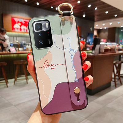 SoCouple Калъф за каишка за китка за Redmi Note 9 Pro 10 11 7 8 Pro 9S 9t Калъф за Xiaomi 11t 12T pocoX3 Pro f3 Калъф за държач за телефон Стойка