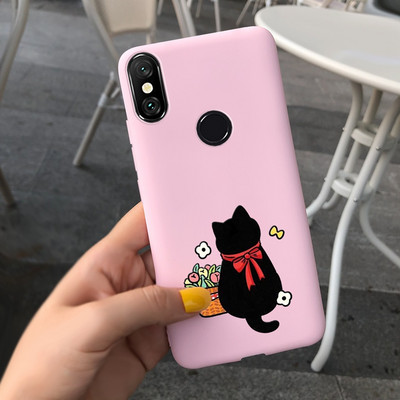 За Xiaomi Mi 8 Pro Калъф Mi8 Lite Мек силиконов стилен цветен заден капак Калъф за телефон за Xiaomi Mi 8 Lite Mi8 Pro Fundas броня