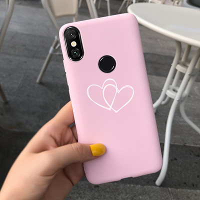 За Xiaomi Mi 8 Pro Калъф Mi8 Lite Мек силиконов стилен цветен заден капак Калъф за телефон за Xiaomi Mi 8 Lite Mi8 Pro Fundas броня