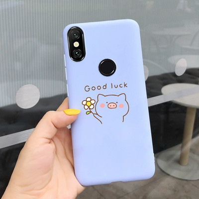 За Xiaomi Mi 8 Pro Калъф Mi8 Lite Мек силиконов стилен цветен заден капак Калъф за телефон за Xiaomi Mi 8 Lite Mi8 Pro Fundas броня