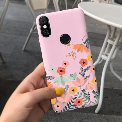 За Xiaomi Mi 8 Pro Калъф Mi8 Lite Мек силиконов стилен цветен заден капак Калъф за телефон за Xiaomi Mi 8 Lite Mi8 Pro Fundas броня