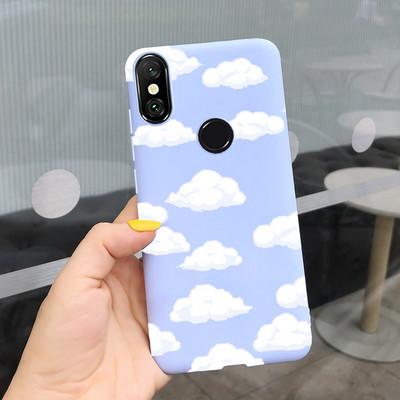 За Xiaomi Mi 8 Pro Калъф Mi8 Lite Мек силиконов стилен цветен заден капак Калъф за телефон за Xiaomi Mi 8 Lite Mi8 Pro Fundas броня