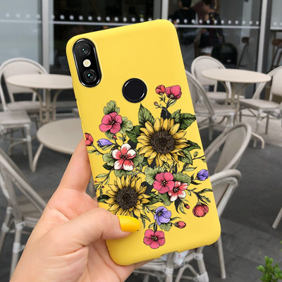 За Xiaomi Mi 8 Pro Калъф Mi8 Lite Мек силиконов стилен цветен заден капак Калъф за телефон за Xiaomi Mi 8 Lite Mi8 Pro Fundas броня