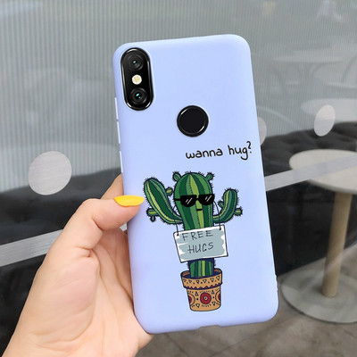 За Xiaomi Mi 8 Pro Калъф Mi8 Lite Мек силиконов стилен цветен заден капак Калъф за телефон за Xiaomi Mi 8 Lite Mi8 Pro Fundas броня