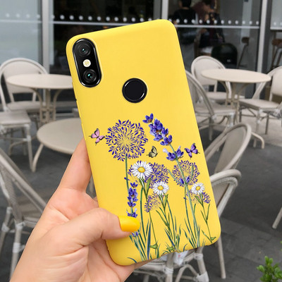 За Xiaomi Mi 8 Pro Калъф Mi8 Lite Мек силиконов стилен цветен заден капак Калъф за телефон за Xiaomi Mi 8 Lite Mi8 Pro Fundas броня