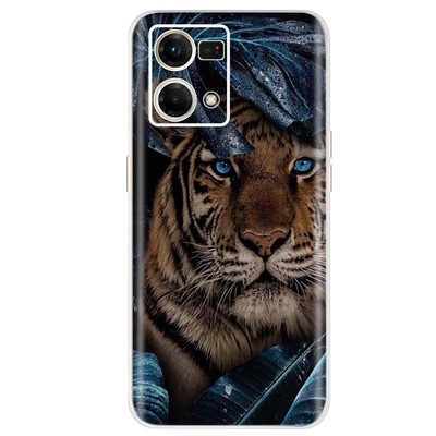 Για Oppo F21 Pro 4G Θήκη Oppo Reno7 CPH2363 Πολύχρωμο βαμμένο κάλυμμα Μαλακή θήκη σιλικόνης για Oppo Reno7 Reno 7 F21 Pro Fundas Coque