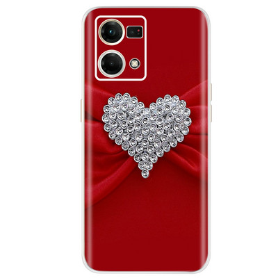 Για Oppo F21 Pro 4G Θήκη Oppo Reno7 CPH2363 Πολύχρωμο βαμμένο κάλυμμα Μαλακή θήκη σιλικόνης για Oppo Reno7 Reno 7 F21 Pro Fundas Coque