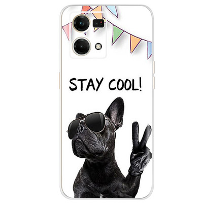 Για Oppo F21 Pro 4G Θήκη Oppo Reno7 CPH2363 Πολύχρωμο βαμμένο κάλυμμα Μαλακή θήκη σιλικόνης για Oppo Reno7 Reno 7 F21 Pro Fundas Coque