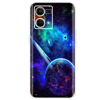 Για Oppo F21 Pro 4G Θήκη Oppo Reno7 CPH2363 Πολύχρωμο βαμμένο κάλυμμα Μαλακή θήκη σιλικόνης για Oppo Reno7 Reno 7 F21 Pro Fundas Coque