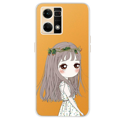 Για Oppo F21 Pro 4G Θήκη Oppo Reno7 CPH2363 Πολύχρωμο βαμμένο κάλυμμα Μαλακή θήκη σιλικόνης για Oppo Reno7 Reno 7 F21 Pro Fundas Coque