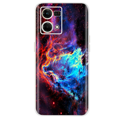 Για Oppo F21 Pro 4G Θήκη Oppo Reno7 CPH2363 Πολύχρωμο βαμμένο κάλυμμα Μαλακή θήκη σιλικόνης για Oppo Reno7 Reno 7 F21 Pro Fundas Coque