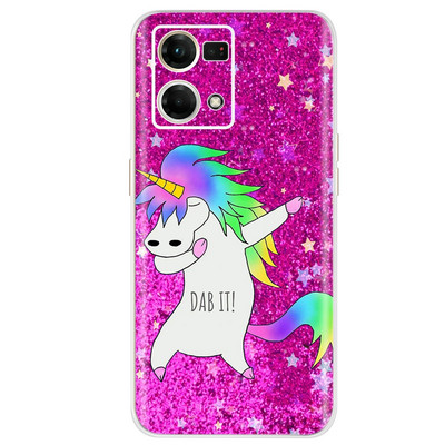 Για Oppo F21 Pro 4G Θήκη Oppo Reno7 CPH2363 Πολύχρωμο βαμμένο κάλυμμα Μαλακή θήκη σιλικόνης για Oppo Reno7 Reno 7 F21 Pro Fundas Coque