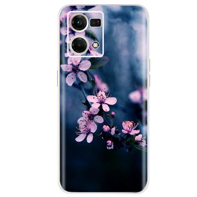 Για Oppo F21 Pro 4G Θήκη Oppo Reno7 CPH2363 Πολύχρωμο βαμμένο κάλυμμα Μαλακή θήκη σιλικόνης για Oppo Reno7 Reno 7 F21 Pro Fundas Coque