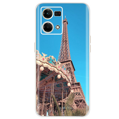 Για Oppo F21 Pro 4G Θήκη Oppo Reno7 CPH2363 Πολύχρωμο βαμμένο κάλυμμα Μαλακή θήκη σιλικόνης για Oppo Reno7 Reno 7 F21 Pro Fundas Coque