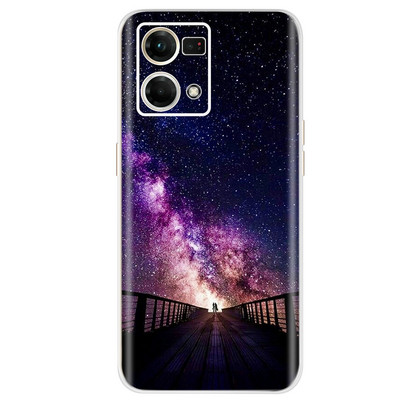 Για Oppo F21 Pro 4G Θήκη Oppo Reno7 CPH2363 Πολύχρωμο βαμμένο κάλυμμα Μαλακή θήκη σιλικόνης για Oppo Reno7 Reno 7 F21 Pro Fundas Coque