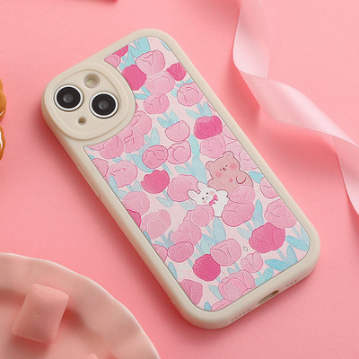 Калъф за телефон SoCouple Flower за Redmi Note 11 10 8 9 7 Pro 9A 9C 9T Xiaomi 11T Lite Poco x3 m3 Skin Pattern Мек TPU заден капак