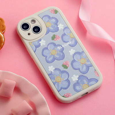 Калъф за телефон SoCouple Flower за Redmi Note 11 10 8 9 7 Pro 9A 9C 9T Xiaomi 11T Lite Poco x3 m3 Skin Pattern Мек TPU заден капак