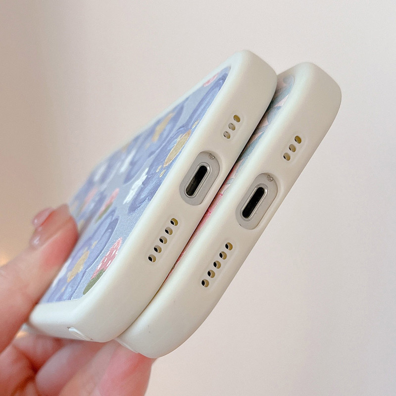 Θήκη τηλεφώνου SoCouple Flower για Redmi Note 11 10 8 9 7 Pro 9A 9C 9T Xiaomi 11T Lite Poco x3 m3 Μοτίβο δέρματος Μαλακό πίσω κάλυμμα TPU