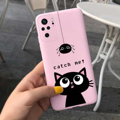 Сладък силиконов анимационен калъф за калъф Xiaomi Redmi Note 10 Pro Note10 S Soft Fundas за калъфи за телефони Redmi Note 10 Pro 10Pro Coque