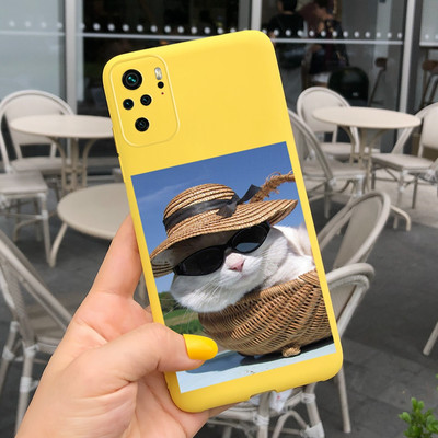 Сладък силиконов анимационен калъф за калъф Xiaomi Redmi Note 10 Pro Note10 S Soft Fundas за калъфи за телефони Redmi Note 10 Pro 10Pro Coque