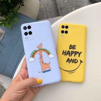 Cute Love Heart Cover за калъф Oppo A54 CPH2239 Мека силиконова защитна обвивка за Oppo A54 5G CPH2195 Калъфи за телефони OppoA54 A 54