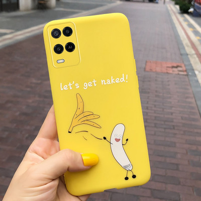 Cute Love Heart Cover for Oppo A54 Case CPH2239 Μαλακό προστατευτικό κέλυφος σιλικόνης για Oppo A54 5G CPH2195 OppoA54 A 54 Θήκες τηλεφώνου