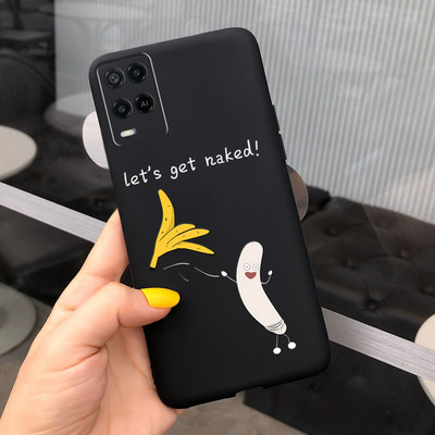 Cute Love Heart Cover for Oppo A54 Case CPH2239 Μαλακό προστατευτικό κέλυφος σιλικόνης για Oppo A54 5G CPH2195 OppoA54 A 54 Θήκες τηλεφώνου