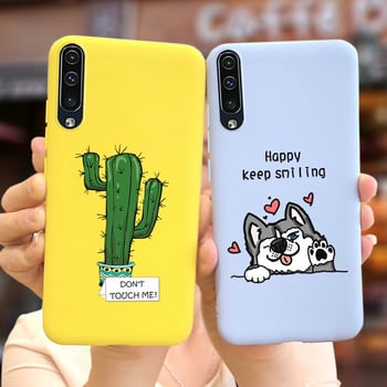 За Samsung Galaxy A50 Калъф A30 Мек силиконов сладък моден анимационен корпус за Samsung A30s A50s A 30 50 s Калъфи за телефони със заден капак